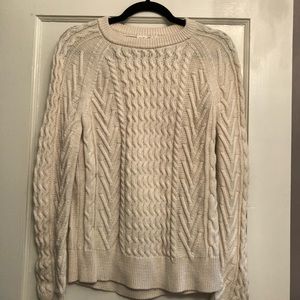 Gap Cable Knit Sweater Size Medium
